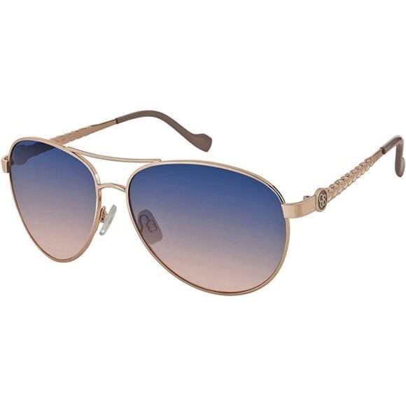 Classy Women\'s Metal Aviator Pilot Sunglasses with 100% Uv Protection main image 4